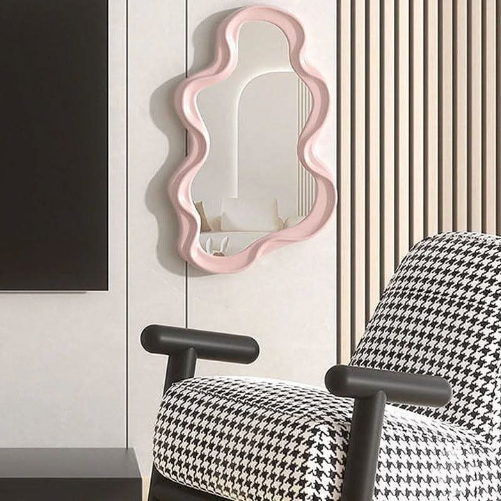 Cloud-Shaped Decorative Wall Mirror for Home