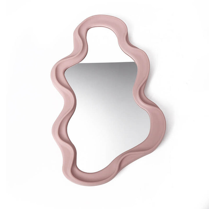 Irregular Wave Wall Mirror