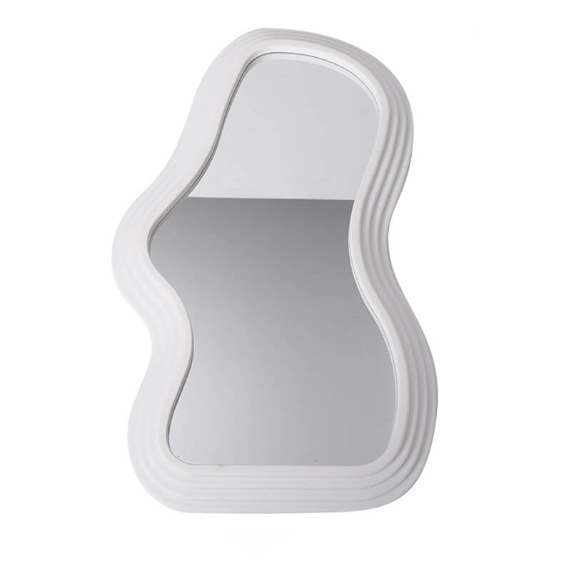 Irregular Wave Wall Mirror