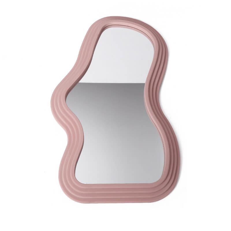 Irregular Wave Wall Mirror