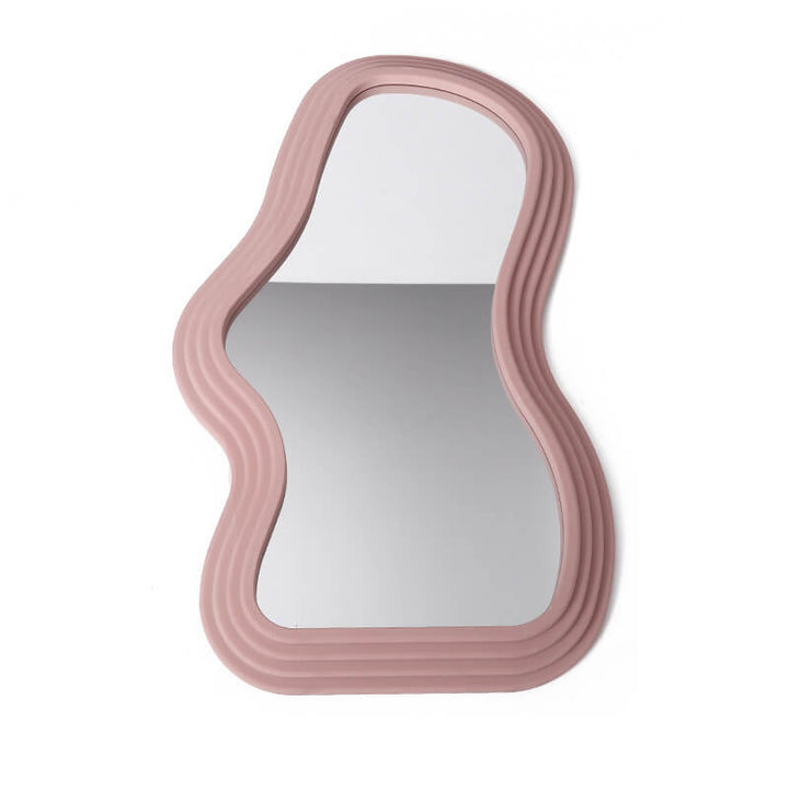 Irregular Wave Wall Mirror