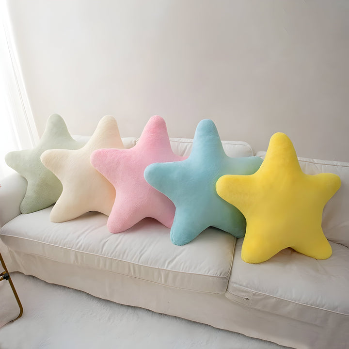 StellarHug Cushion - Decorative Star-Shaped Pillow