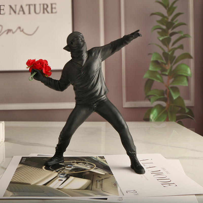 Banksy Flower Provocateur