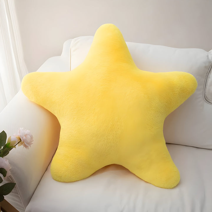 StellarHug Cushion - Decorative Star-Shaped Pillow