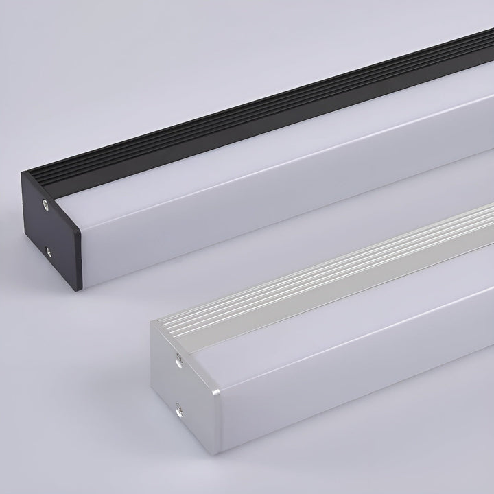 Long Stripe Wall Mirror Lighting
