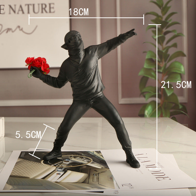 Banksy Flower Provocateur