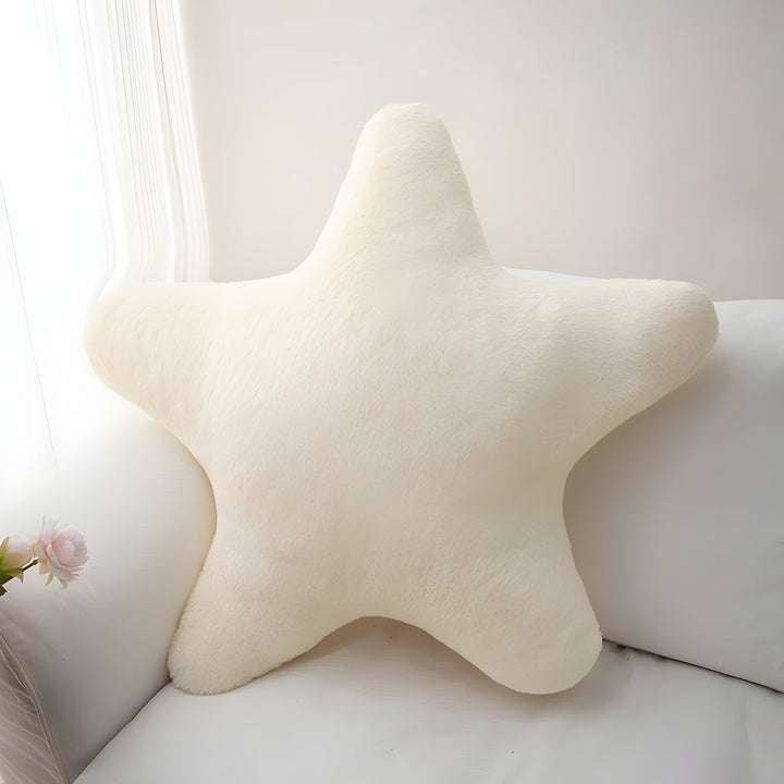 StellarHug Cushion - Decorative Star-Shaped Pillow