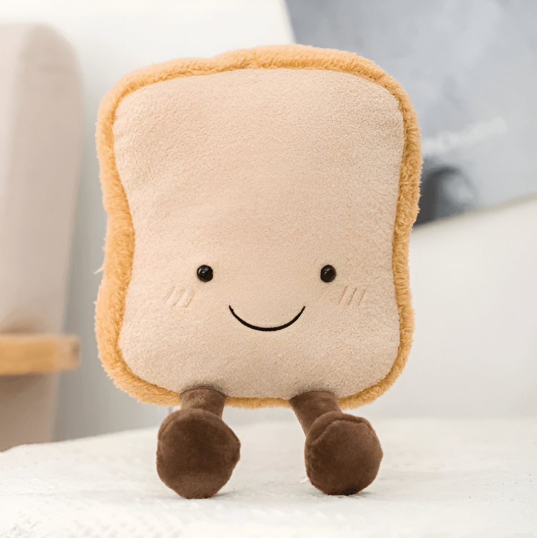 Plush Pretzel – Soft Cuddle Pillow in Breakfast Design