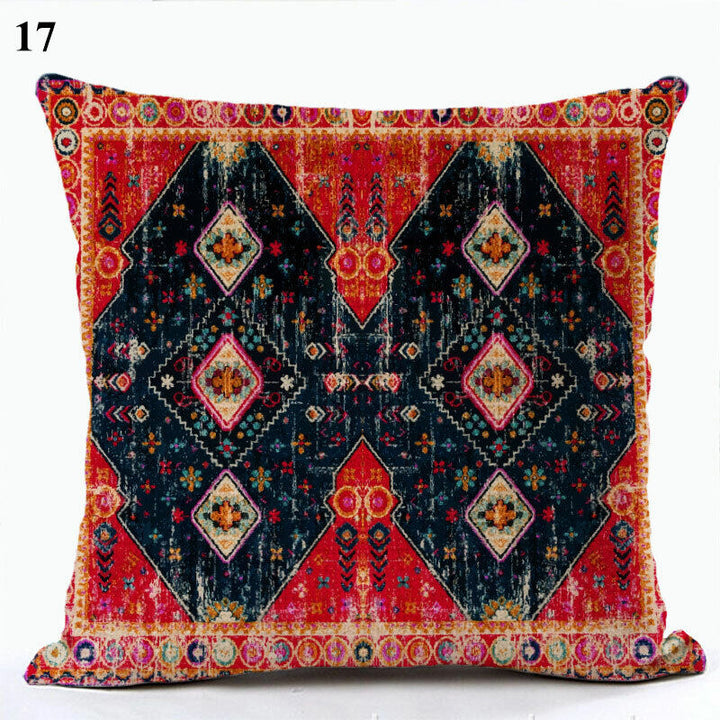 Ethnic Boho Mandala Print Throw Pillow Case Sofa Cushion Cover Home Decor