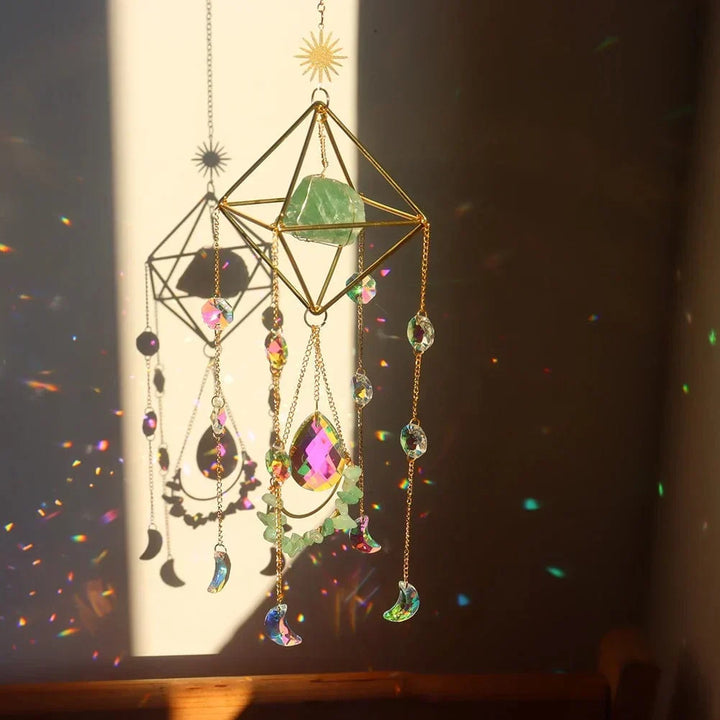 Healing Crystal Sun Catcher