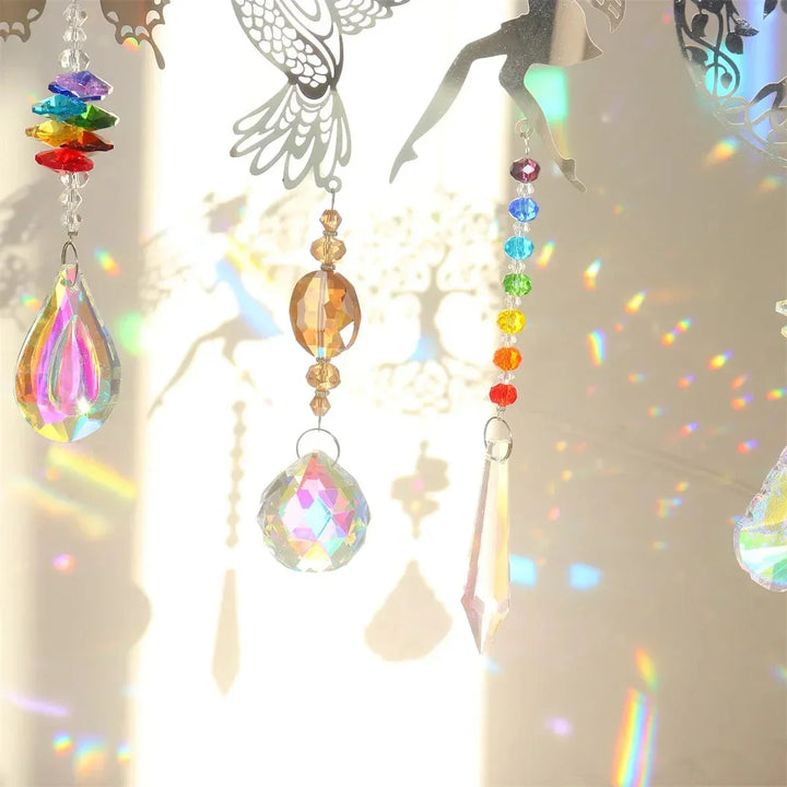 Nature's Dance Crystal Sun Catcher
