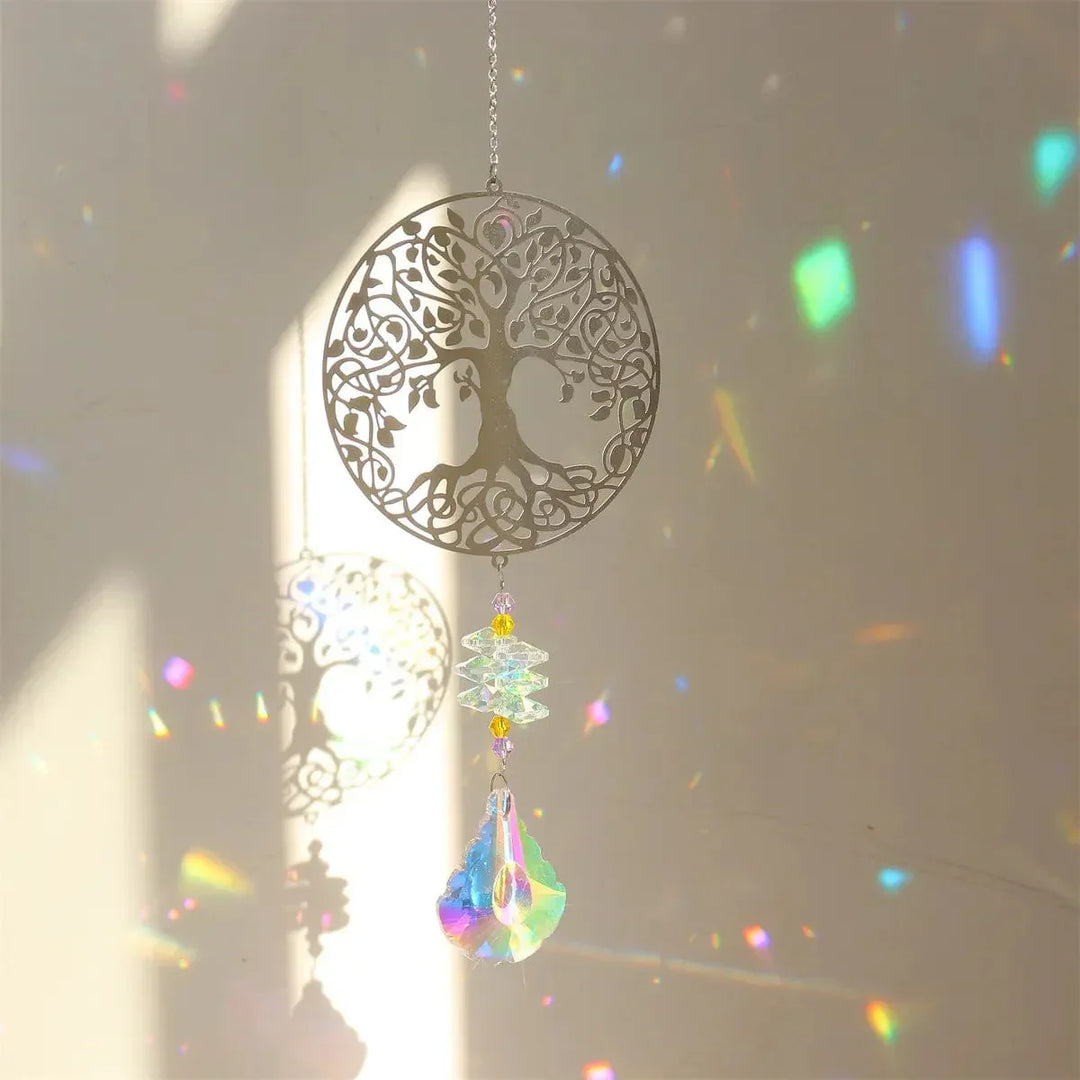 Nature's Dance Crystal Sun Catcher